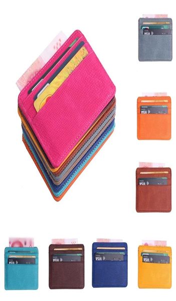 

card bags pu leather wallet id holders pouch solid money clip cash holder card holder wallet lizard pattern driver license cover7533543, Brown;gray
