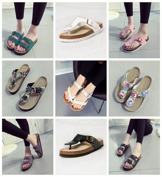 

flip flops summer cork slipper woman flats sandals antiskid slippers beach shoes casual cool slipper 19 colors 2pcspair ooa16694703312, Black