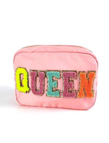 

waterproof nylon patch personalized bag travel cosmetic makeup bag multifunction travel portable toiletry case pouch bag 2205068011694788