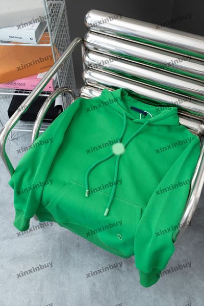 

xinxinbuy men designer tee t shirt 23ss paris floral pattern button long sleeve cotton women black khaki s-xl, Black;brown