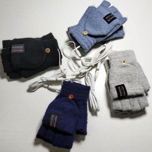 

ski gloves winter heated gloves adjustable temperature motorcycle cycling gloves usb electric heating skiing gloves men gants chauffants 230