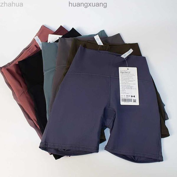 

lulus yoga outfits suit align women's sports high waist yoga shorts 4-point pants running fitness gym underwear workout leggings bikers