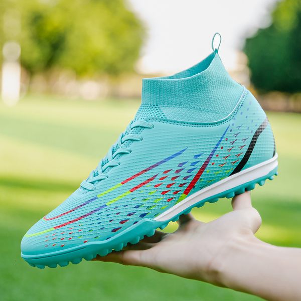 

dress shoes original men soccer shoes ag/tf youth football boots breathable comfortable non-slip athletic training cleat shoe sneaker 230907, Black