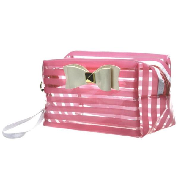 

lucky floral print transparent waterproof makeup make up bagcosmetic bag storage bag toiletry bathing pouch sac9984538
