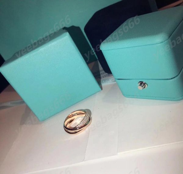 

2022 jewelry fashion luxury tlink ring gold couple high polished9937619, Silver