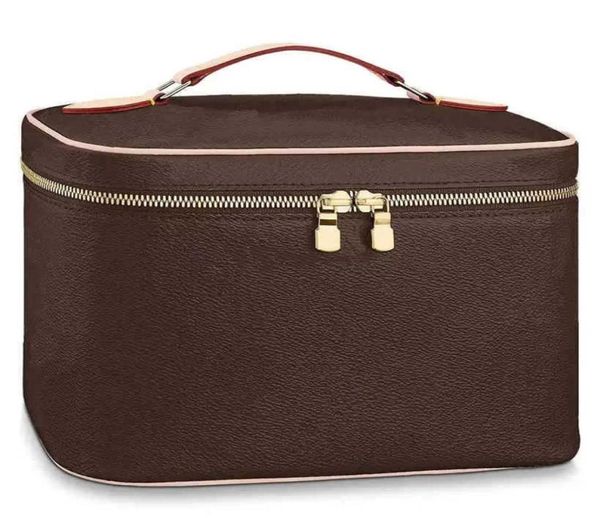 

hh bucket nice toiletry makeup bags pouch bb pm mini handbag purse womens cowhide leather vanity case crossbody shoulder cosmetic 5925873