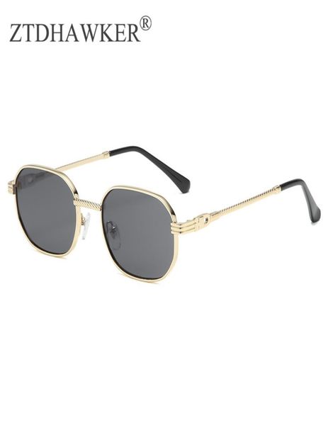 

retro small box sunglasses gradient color metal men and women eyeglasses classic allmatch glasses 2204072926948, White;black
