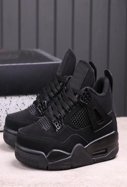 

with box 4 black cat men basketball shoes womens 4s black light graphite trainers sports outdoor skateboard sneakers cu1110010 s8078003