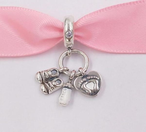 

andy jewel 925 sterling silver beads my little baby dangle charm charms fits european style jewelry bracelets & necklace 798106cz2907322, Black