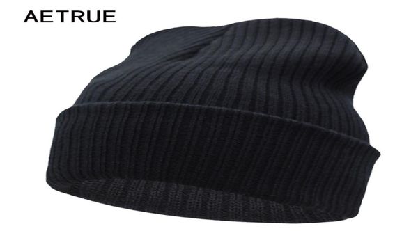 

beanies winter hat for men knitted hat women winter hats for women men knit caps blank casual wool warm flat bonnet beanie 20182477294, Blue;gray