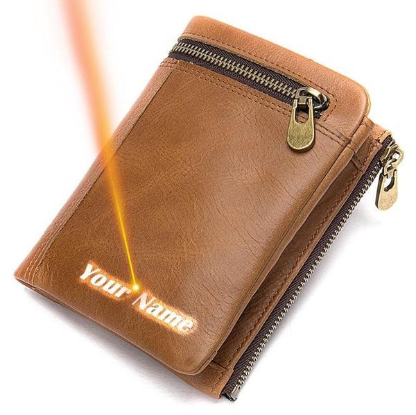 

wallets customized wallet purse men leather man with zipper genuine short personality for 86065302339, Red;black