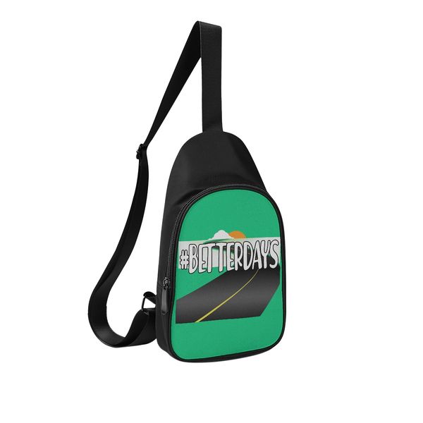 

diy custom men's chest bags women's shoulder bags chest bags green clovely production of personalized exclusive custom couple gift