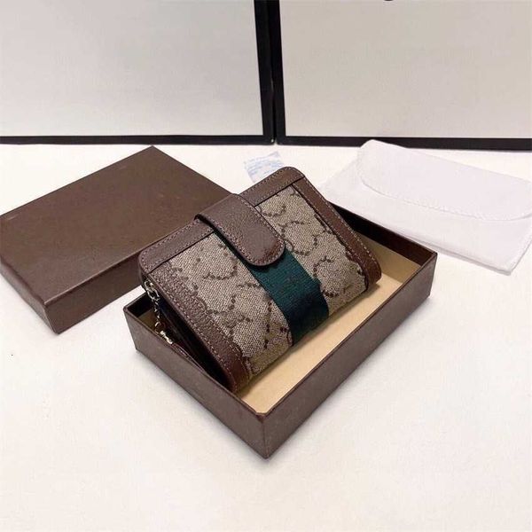 

fashion handbags 2023 new wallet women's medium and long pvc leather large capacity letter three fold premium card bag zero