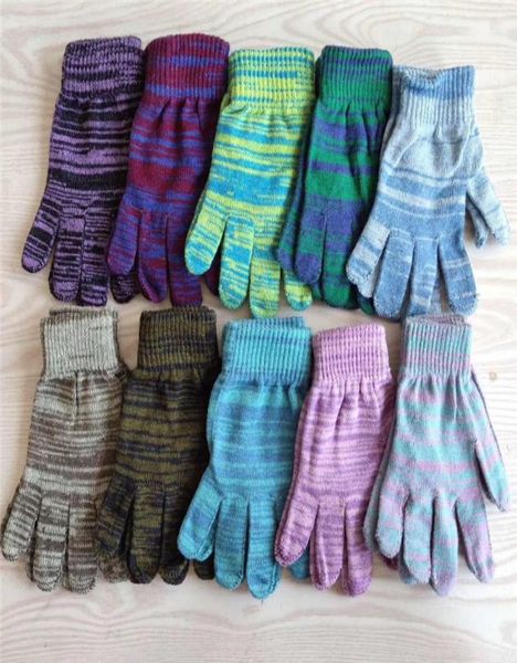 

slipproof gloves magic warm knitted glove winter skiing mittens pretty knitting skid proof gloves riding sports glove gift1141761, Blue;gray