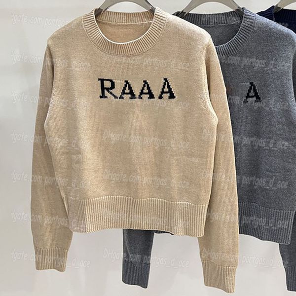 

letter women sweaters luxury woman knitted jumper casual autumn spring jumper sweater