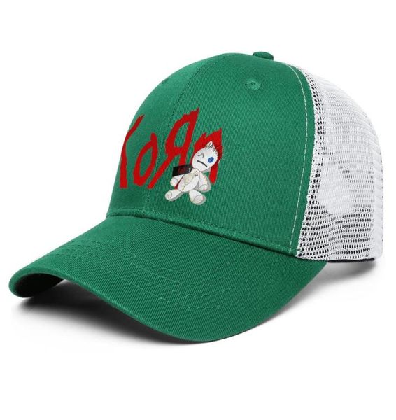 

fashion korn doll metal baseball cap golf trucke hats kornfollowtheleader korn encounter logo new rock band skull i6985556, Blue;gray