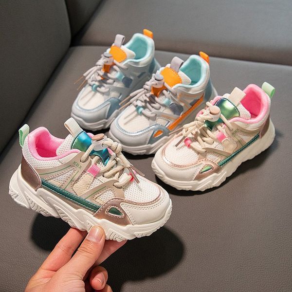 

new lace up shoes first walker infant baby shoes 2 colors children's running shoes sneakers boys' and girls' breathable small