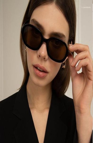 

sunglasses trend women retro vintage oval small ladies brand designer shades for female glasses19636702, White;black