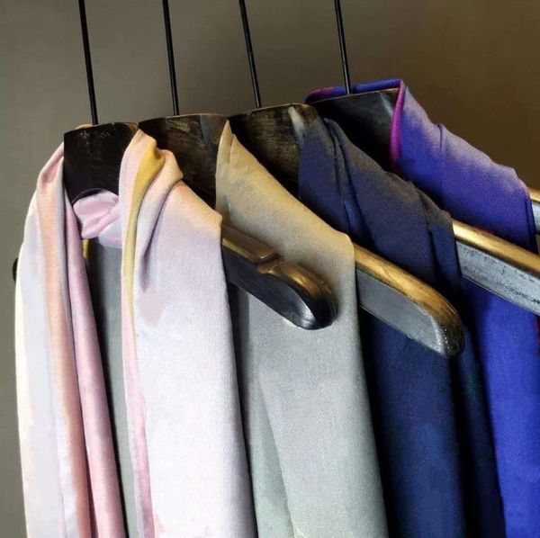 

designer silk scarf scarves 4 season scarfs woman shawl letter pattern long square shawls with box 140140cm8183369, Blue;gray