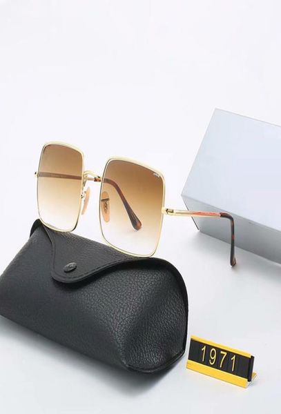 

luxury square sunglasses for women brand designer retro alloy frame big sun glasses vintage gradient male oculos feminino glass le6341900, White;black