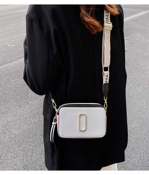 

womens bag with lanyards summer fashion texture wide strap one shoulder versatile messenger bags7874920, Silver