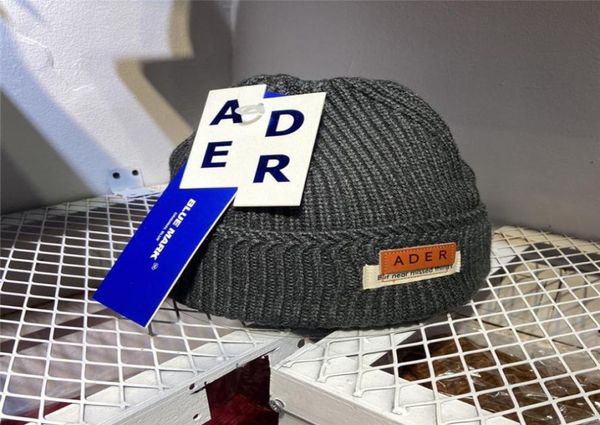 

fashion classic adererror ader error beanies caps men women 11 winter quality knitted hat5772725, Blue;gray