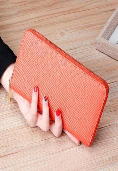 

whole women handbag joker long wallet multifunctional striped wallets bag outdoor fashion casual leather storage purse for men7125588, Red;black