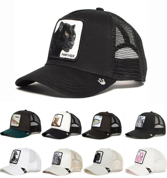 

berets trendy mesh cap animal baseball snapback hip hop caps personality street farm trucker hats for men women hat drop2915027, Blue;gray
