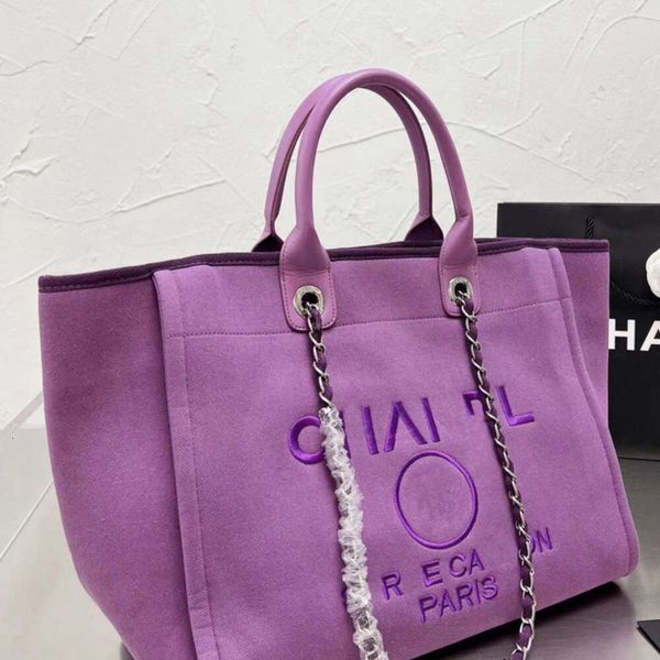 

classics luxury women's handbags evening bags brand ch designers women beach bag canvas embroidered large female shopping handbag pearl