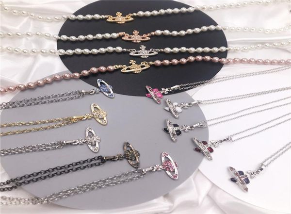 

pendant necklace saturn necklaces 40cm fashion wild necklace female simple pendants for women fashion jewelry gift7145819, Silver