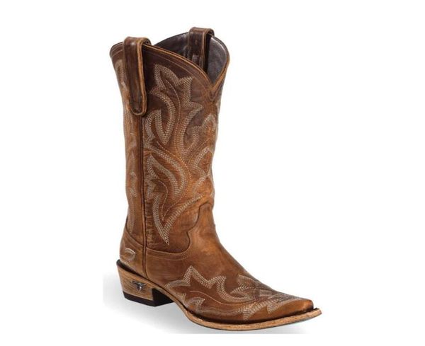 

boots women saratoga tan cowgirl boot snip toe01234566796976, Black