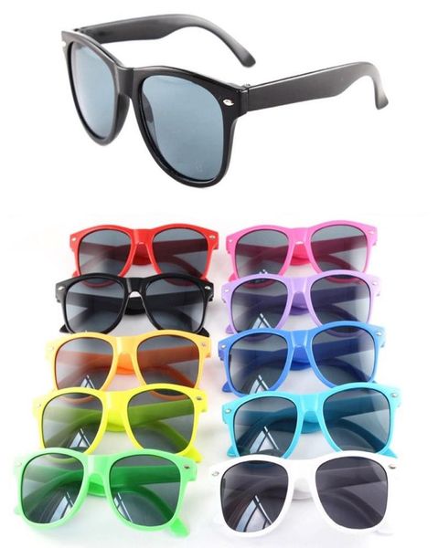 

12 colors updated kids traveller sunglasses uv400 colorful frame cool baby sun glasses for boy and girls6865153, White;black