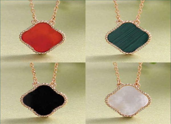 

fashion pendant necklaces elegant clover necklaces gift for woman cleef jewelry party wedding couple van luxury25422826915, Silver