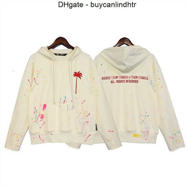 

designer men's hoodie hoodies palms sweatshirts man women hooded pullover spring sweatshirt women's fashion bear print streetwear, Black