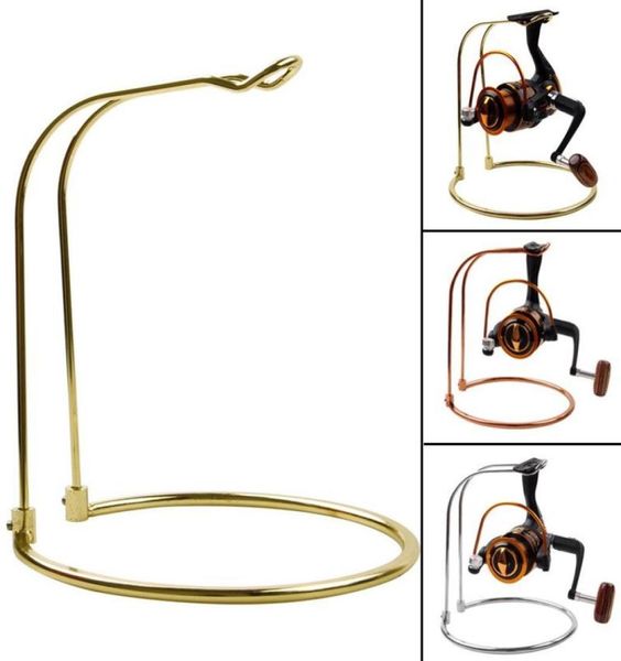 

baitcasting reels 5pcslot stainless steel fishing reel rack storage holder durable spinning gear display stand fish support tackl7457563