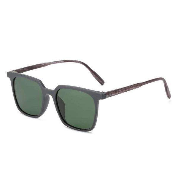 

square simple mens polarized sunglasses fancy eyewear export, White;black