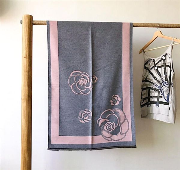

fashionnew autumn and winter women039s scarf and shawl designer cashmere multifunctional fashion scarf4122749, Blue;gray
