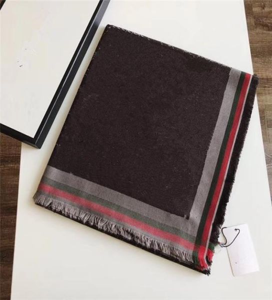 

140x140cm wool and silk scarves autumn and winter scarf women shawl long neck classic letter scarf highly quality5146200, Blue;gray