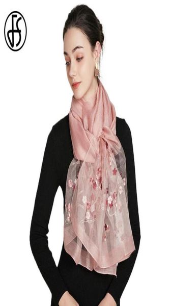 

fs 2021 long wool silk scarf women new designer scarfs for ladies beach blanket shawl lace bandana hijab foulard3445563, Blue;gray