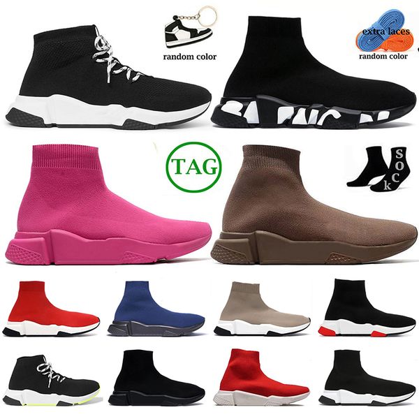 

designer sock shoes men women casual shoes platform sneakers speed trainers black white red beige blue pink fashion outdoor luxury sports sn