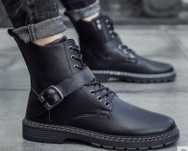 

boots men039s hightooling boots waterproof nonslip bottom fashion wild highmen039s rain boots water sho3761037, Black;red