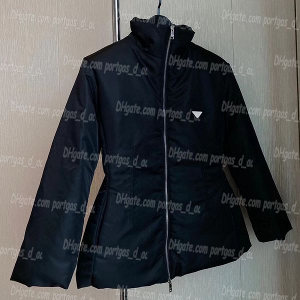

luxury women puffy coat black long sleeeve woman winter coats padded down jackets