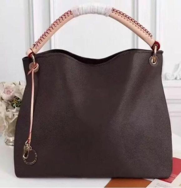 

2022 new leather artsy tote lady crossbody bag excellent quality luxury designers handbag on chain women shoulder bags8973496, Red;black