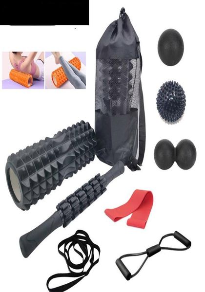 

resistance bands 33cm crescent wolf toothundefinedshaped foam roller massage stick ball suit hollow pilates yoga shaft sets4124294