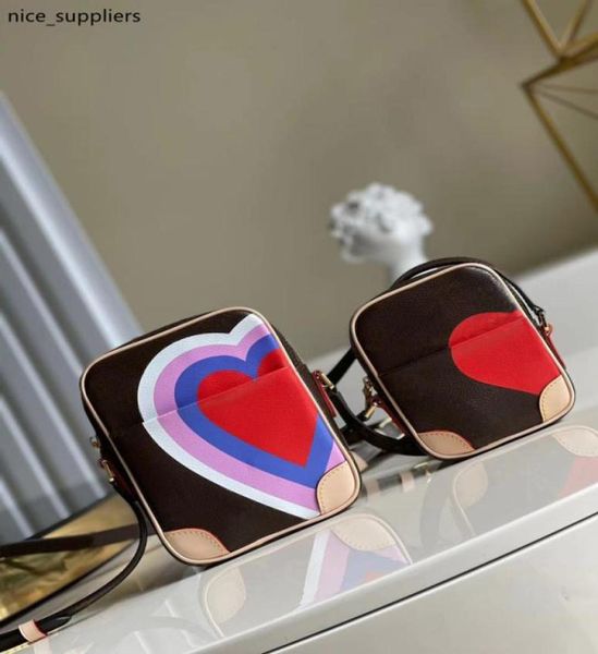 

m57450 game on paname set bag fashion handbags multi pochette accessoires purses women favorite mini pochette 2pcs accessories cro4369755, Red;black