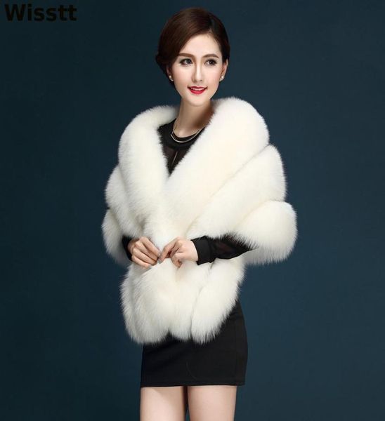 

winter cold weather faux fur super large patchwork wraps bride faux fur shawl luxurious warm scarf stole4068880, Blue;gray