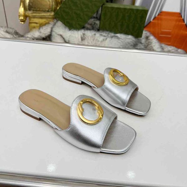 

women men leather g slide slipper sandals designer slides causal non-slip slides summer flip flops outdoor flower platform fddfgdg, Black