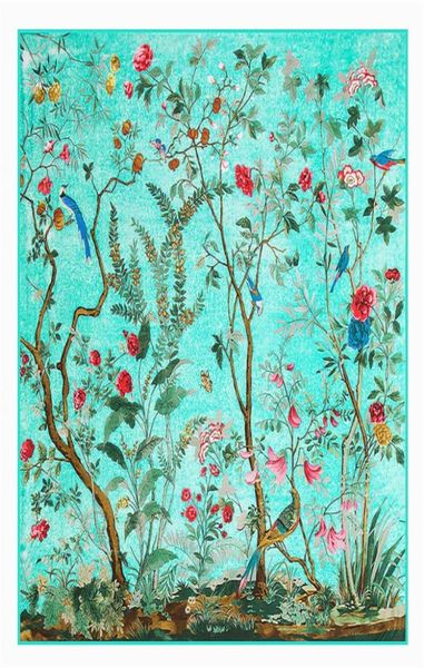 

new selling print twill silk scarf for women headband female large square scarves fashion shawls wraps wholes 130cm130cm61424508509078, Blue;gray