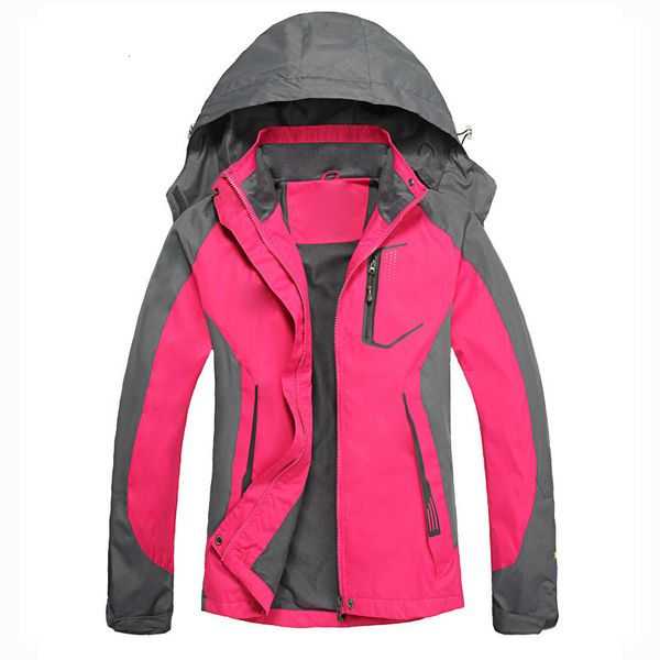 

outdoor jackets hoodies man women windproof outdoor camping hiking climbing jacket coat outwear windbreaker sports apparel tracksuit athleti, Blue;black