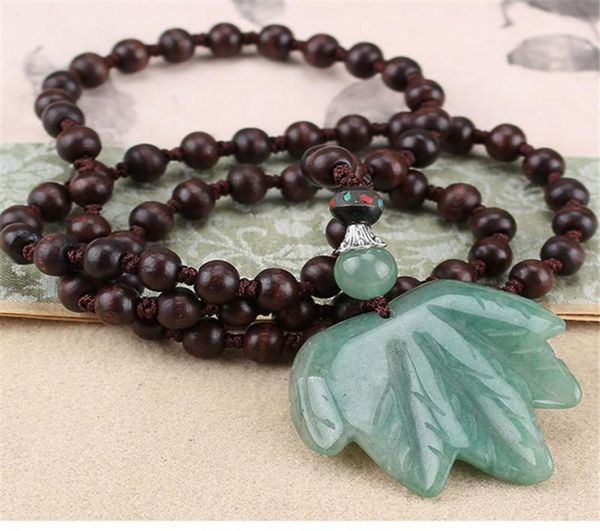 

pendant necklaces vintage nepal long buddhist mala wood beaded necklace ethnic bohemian boho buddha lucky jewelry for women men18686676, Silver